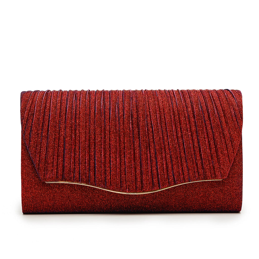Lustre Wave Evening Clutch