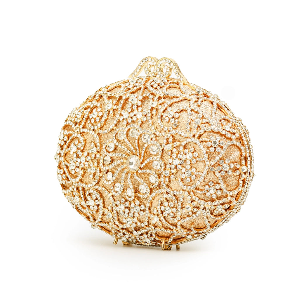 Aurelia Regal Crystal Clutch