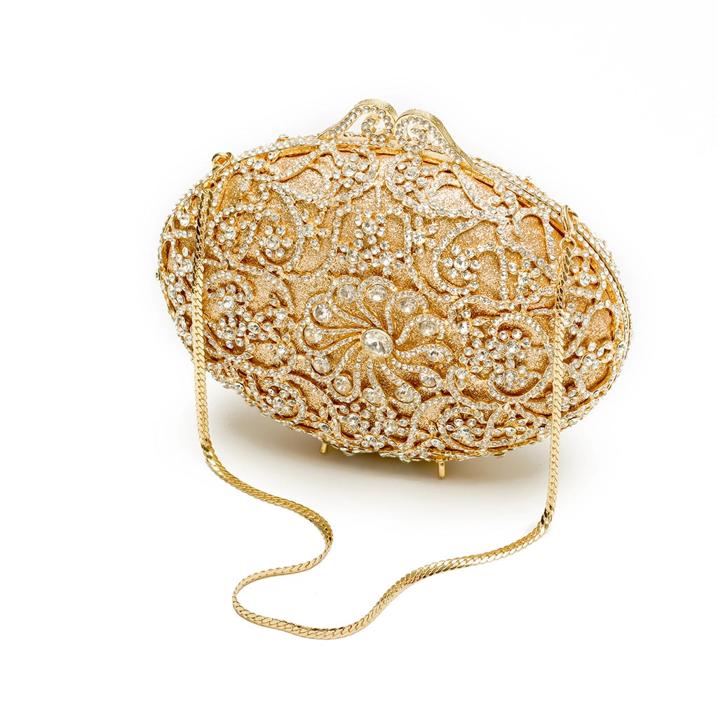 Aurelia Regal Crystal Clutch
