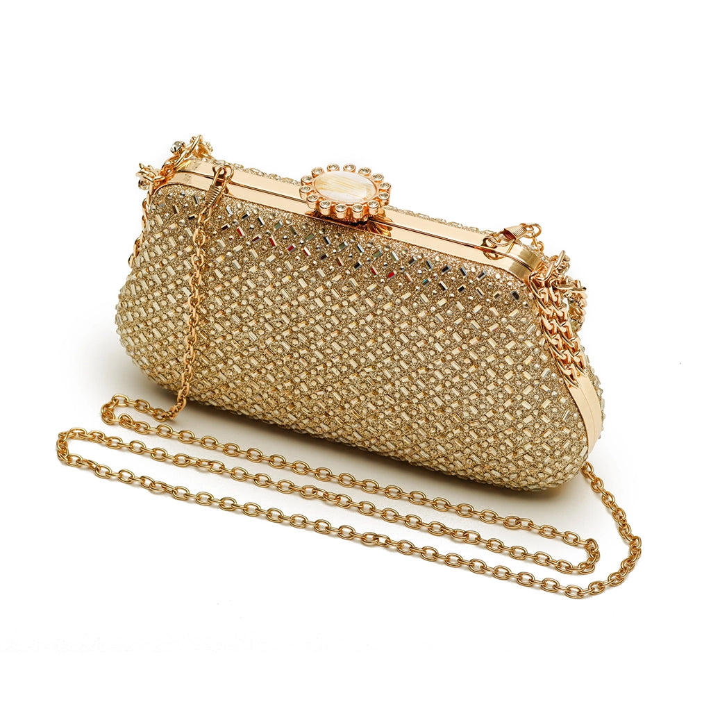 Lumiere Crystal Clutch