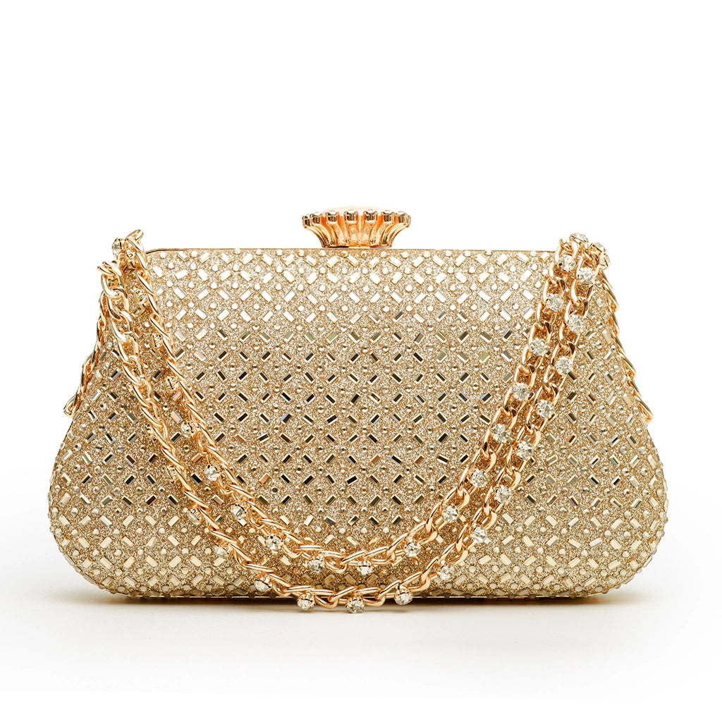 Lumiere Crystal Clutch