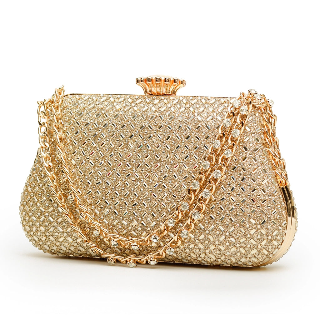 Lumiere Crystal Clutch