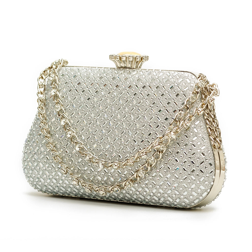 Lumiere Crystal Clutch