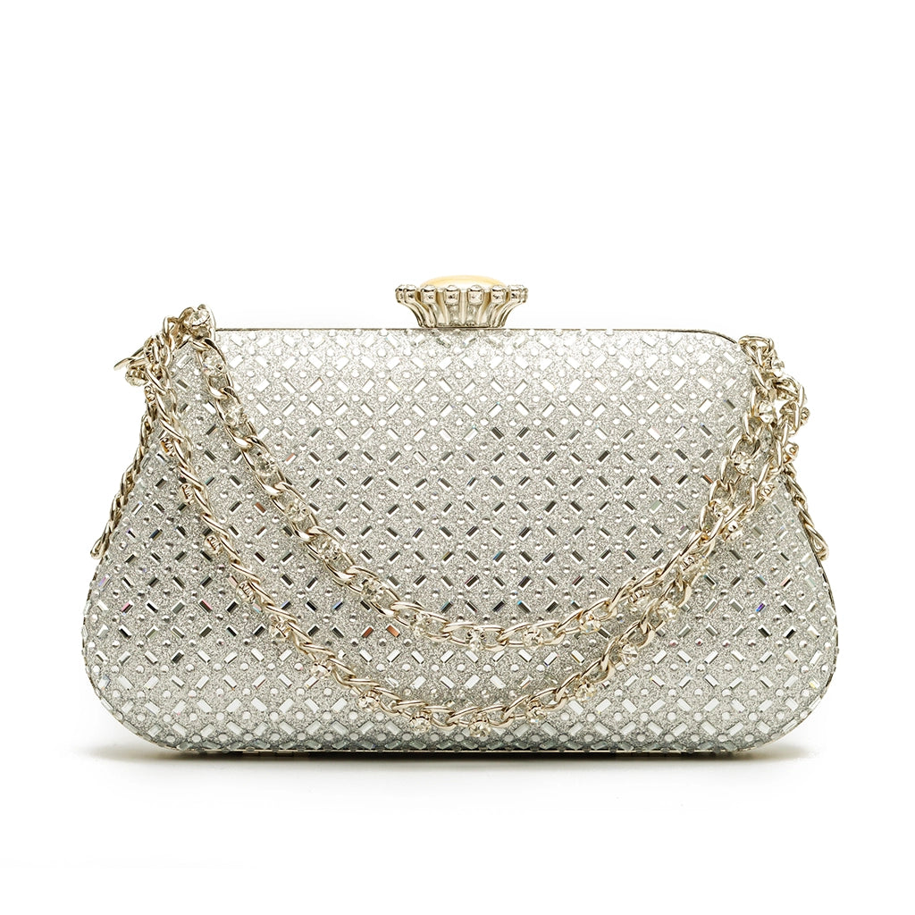 Lumiere Crystal Clutch
