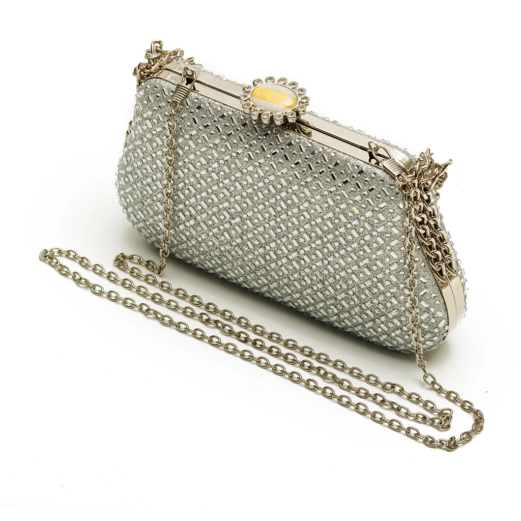 Lumiere Crystal Clutch