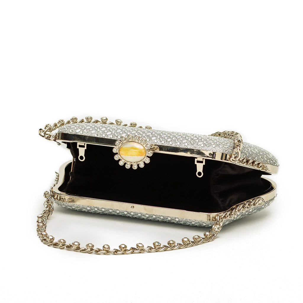 Lumiere Crystal Clutch