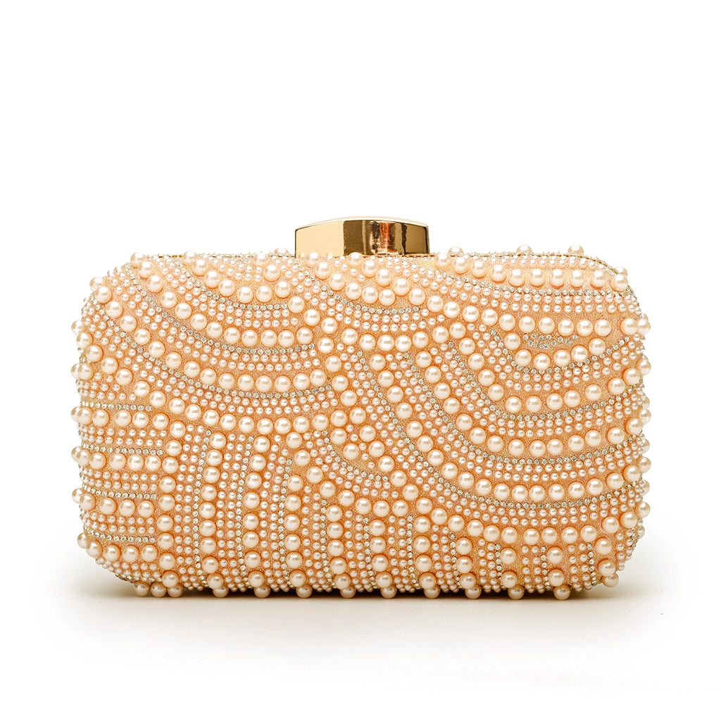Pearl Cascade Royale Clutch