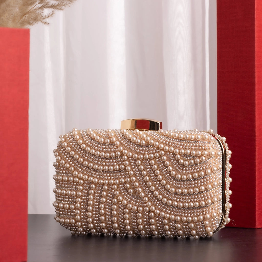 Pearl Cascade Royale Clutch