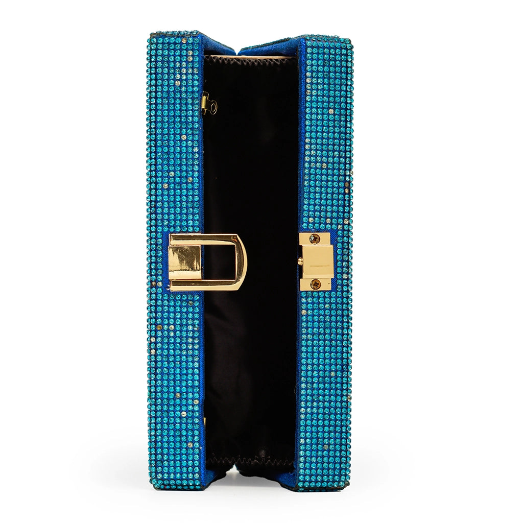 Aurora Luxe Crystal Clutch