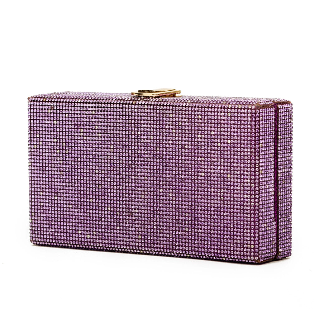 Aurora Luxe Crystal Clutch