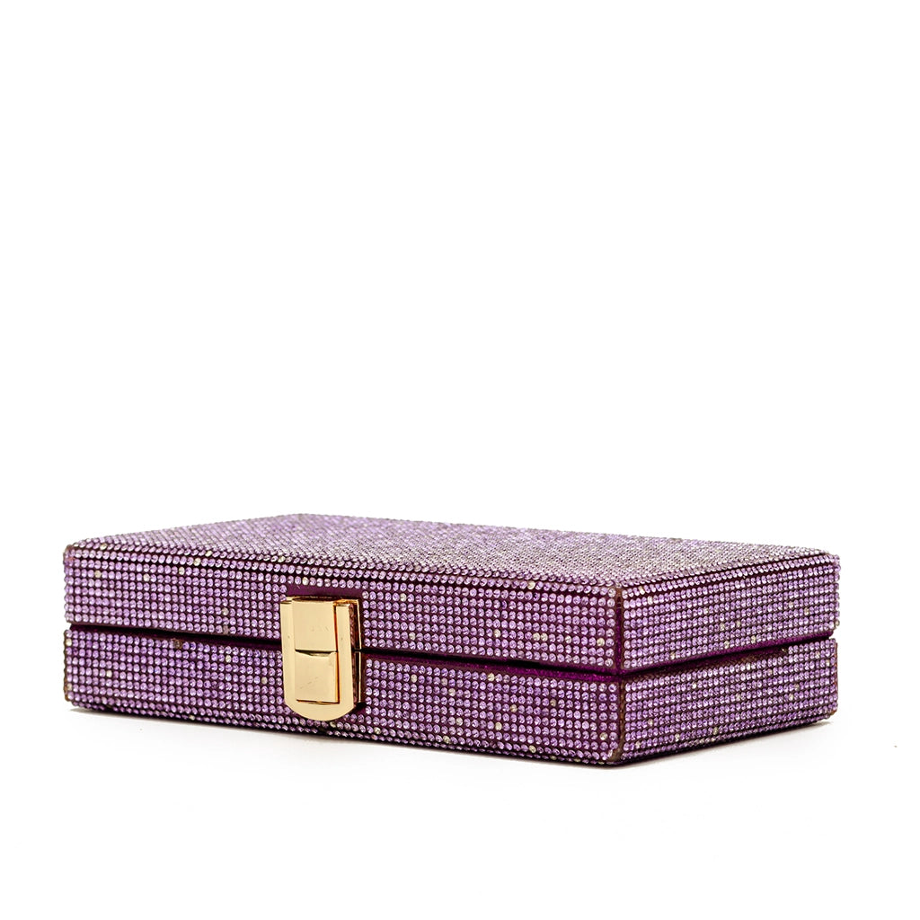 Aurora Luxe Crystal Clutch