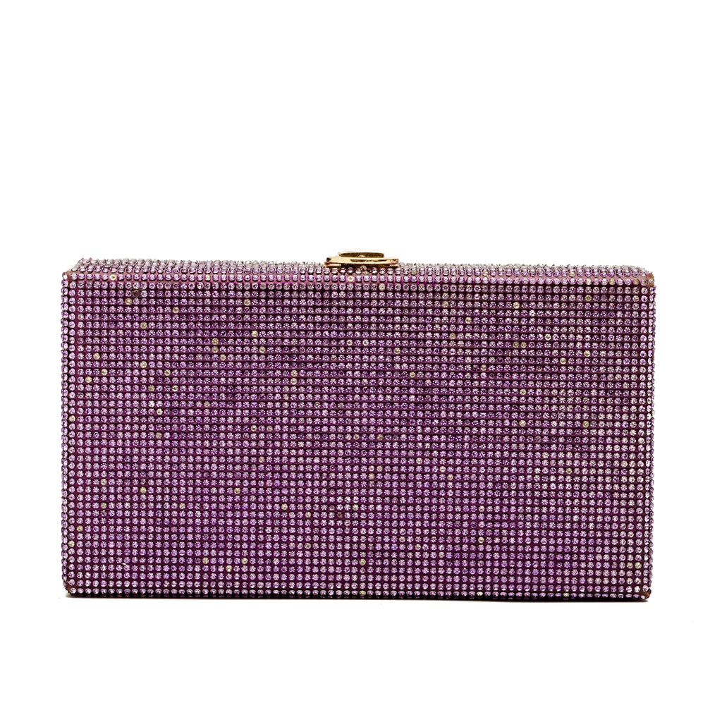 Aurora Luxe Crystal Clutch