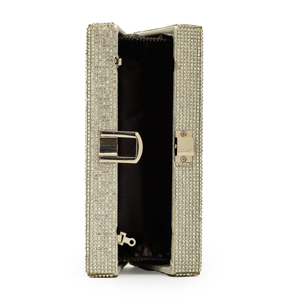 Aurora Luxe Crystal Clutch