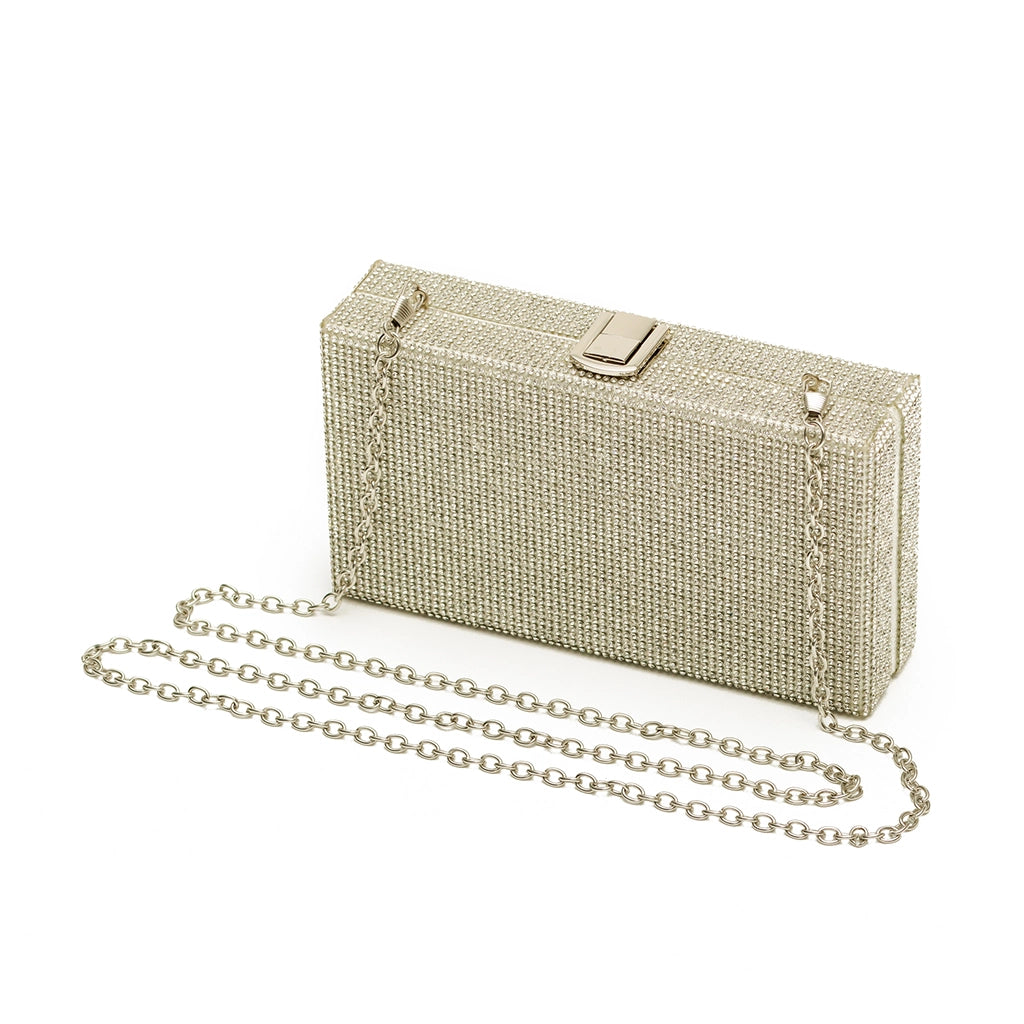 Aurora Luxe Crystal Clutch