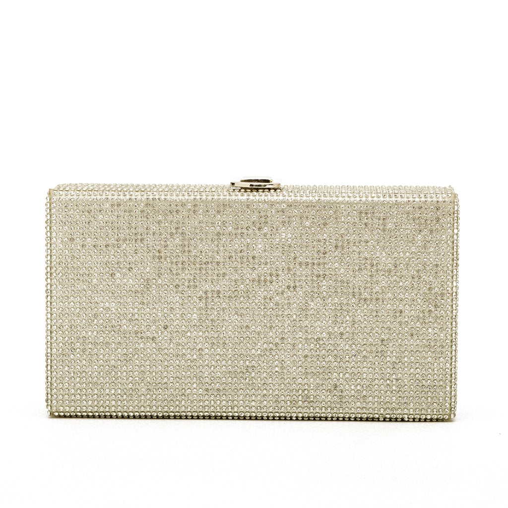 Aurora Luxe Crystal Clutch