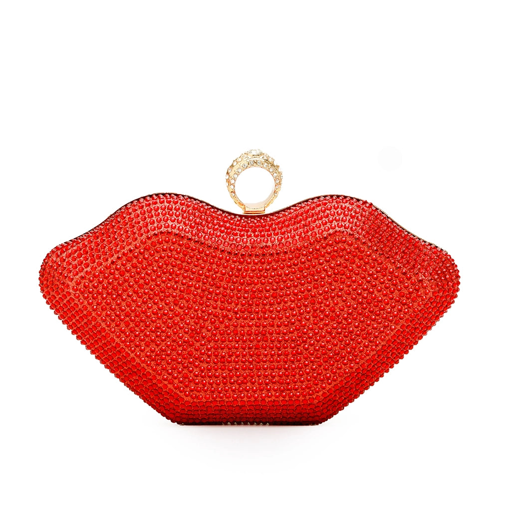 Rougevia Crystal Clutch