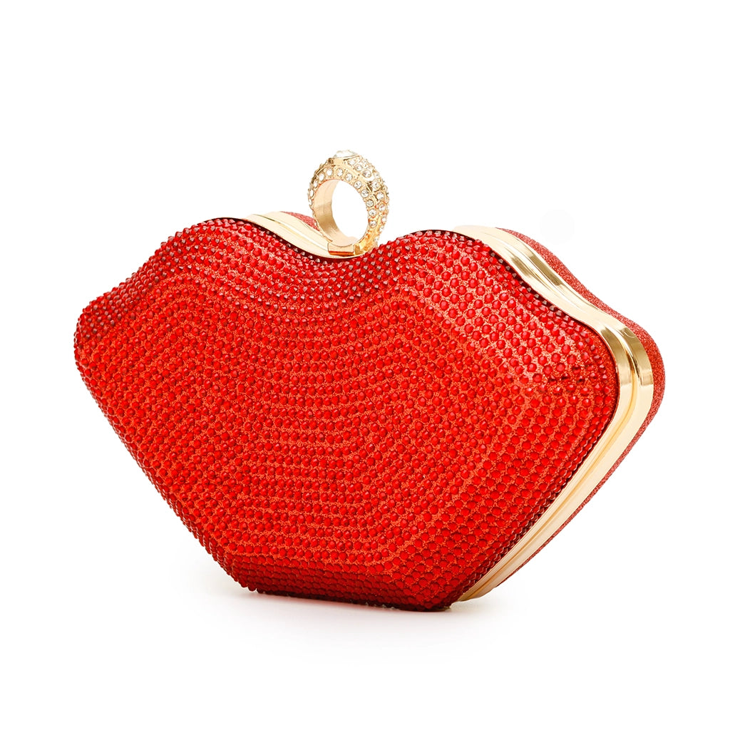 Rougevia Crystal Clutch