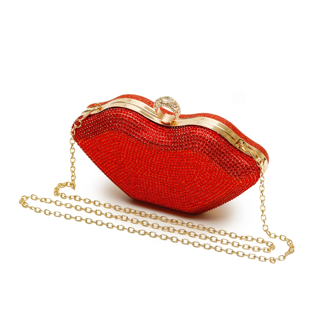 Rougevia Crystal Clutch