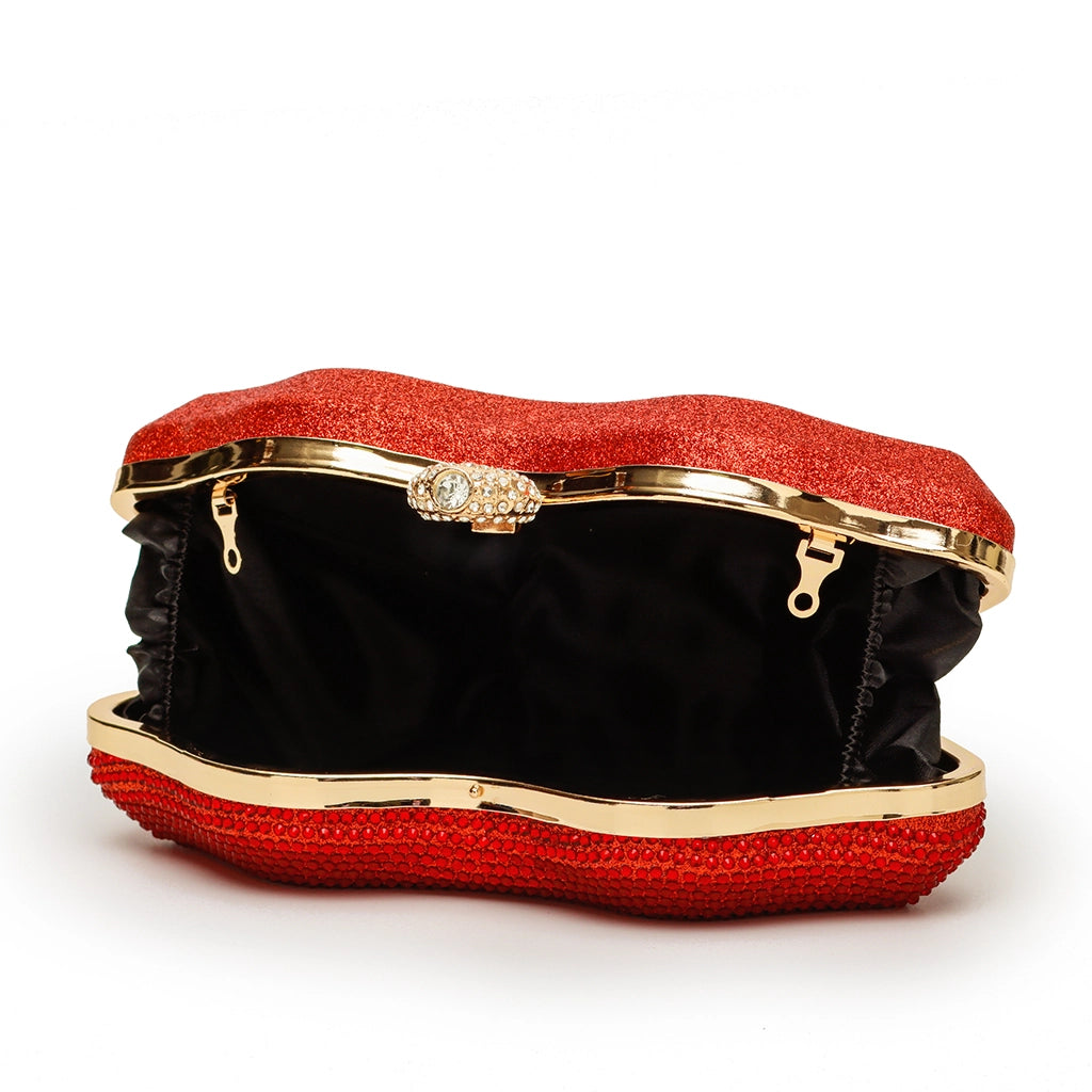 Rougevia Crystal Clutch