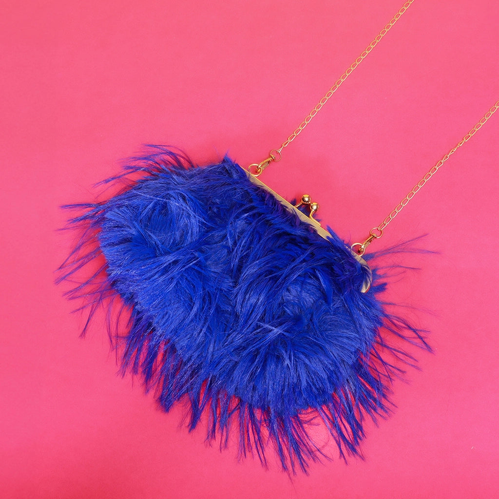 Azure Plume Clutch