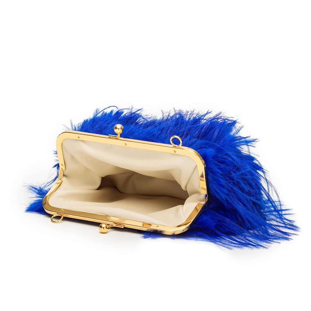 Azure Plume Clutch