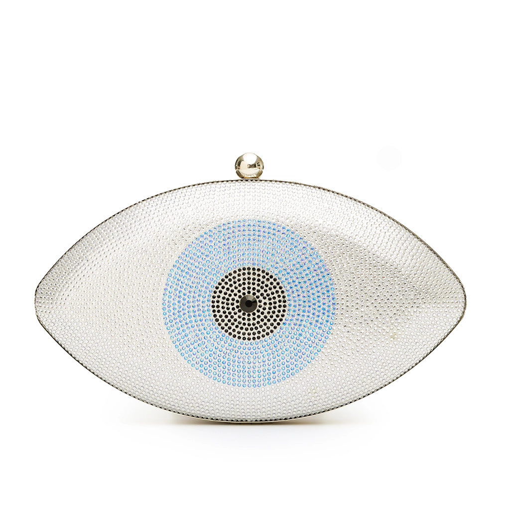 Celestial Nazar Crystal Clutch