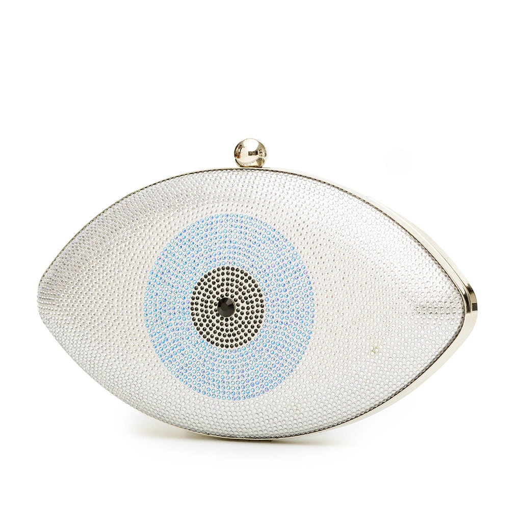 Celestial Nazar Crystal Clutch