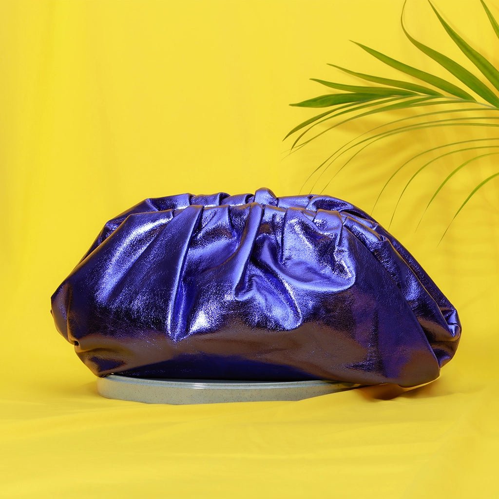 Auric Cloud Luxe Clutch