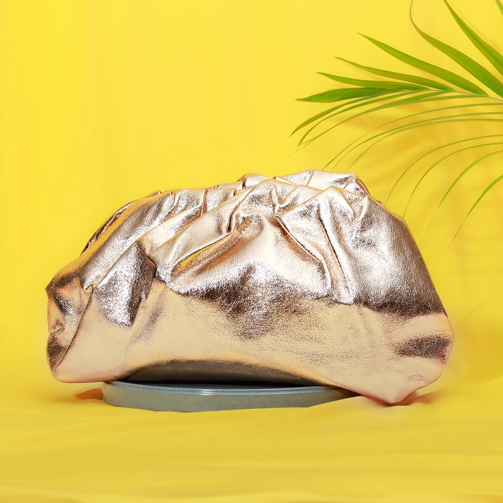 Auric Cloud Luxe Clutch