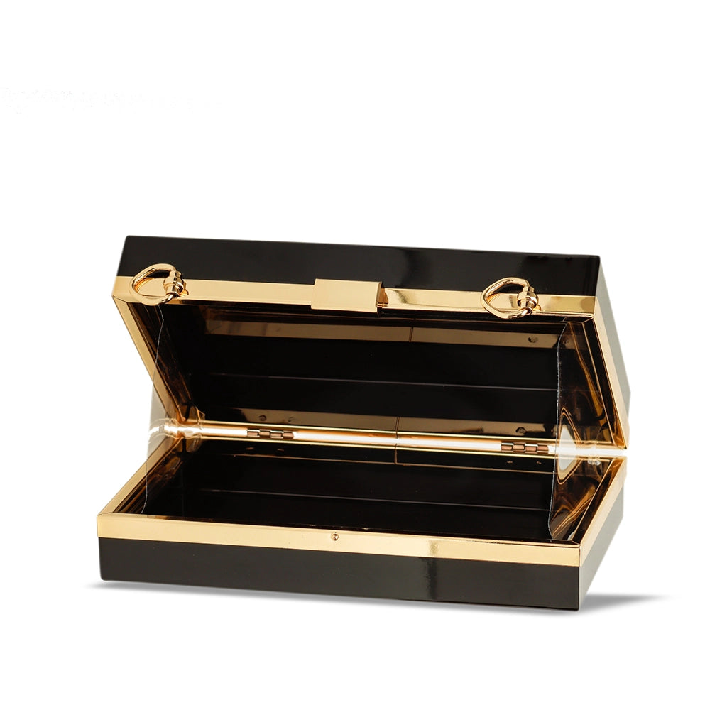 Nazar Luxe Box Clutch