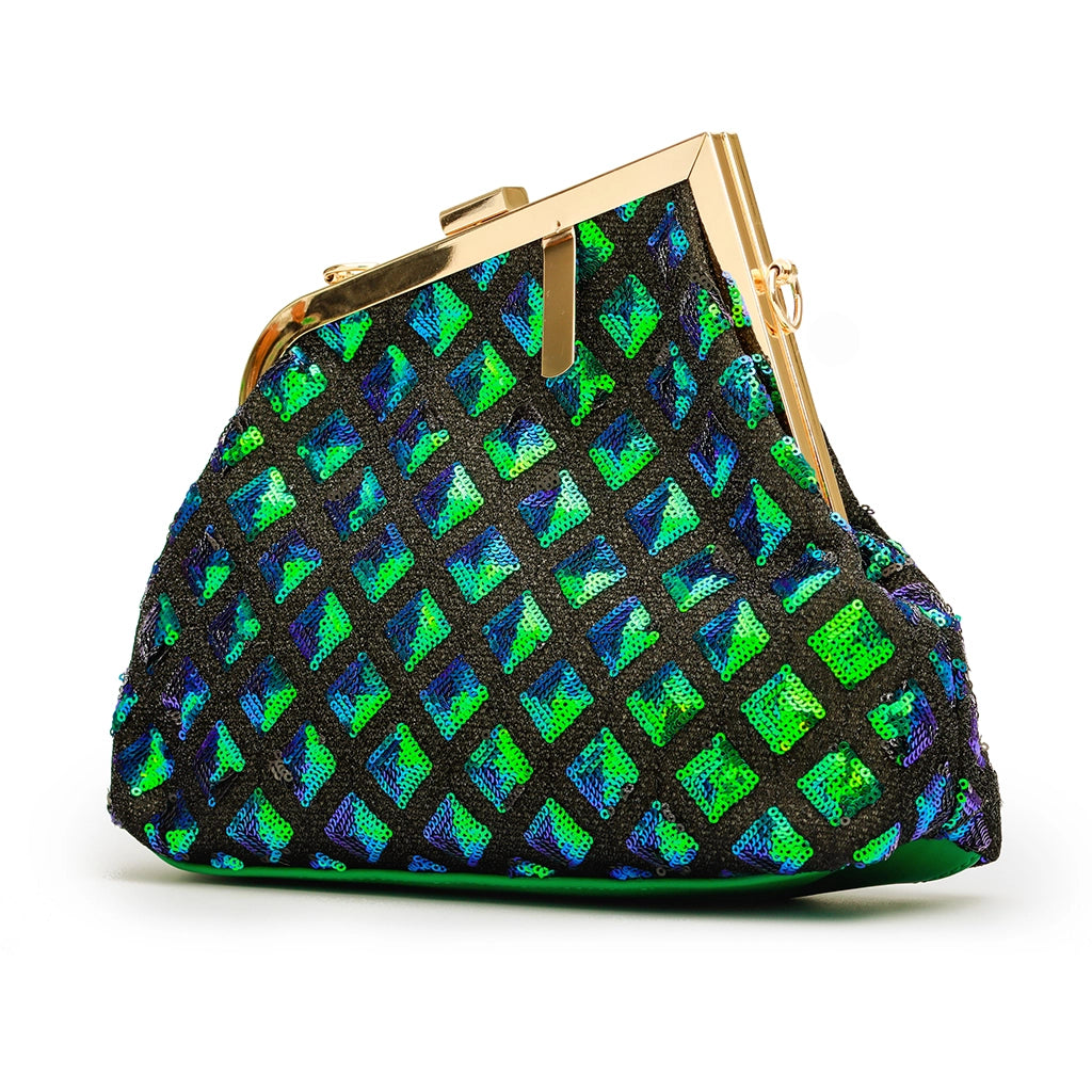 Disco Eclat Chain Clutch