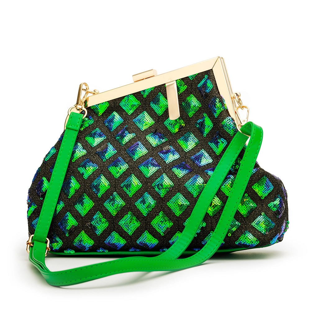 Disco Eclat Chain Clutch