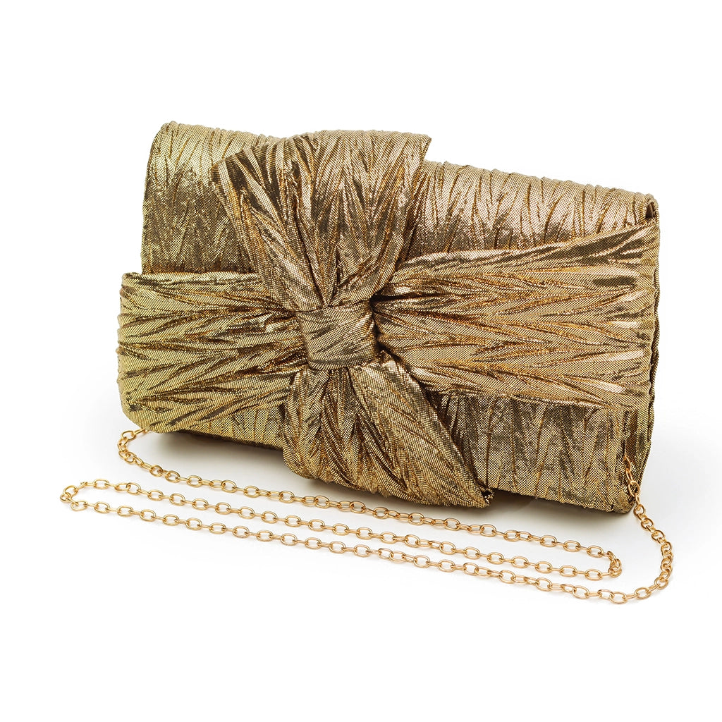Aurielle Knot Luxe Clutch