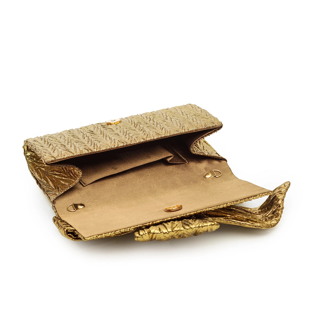 Aurielle Knot Luxe Clutch