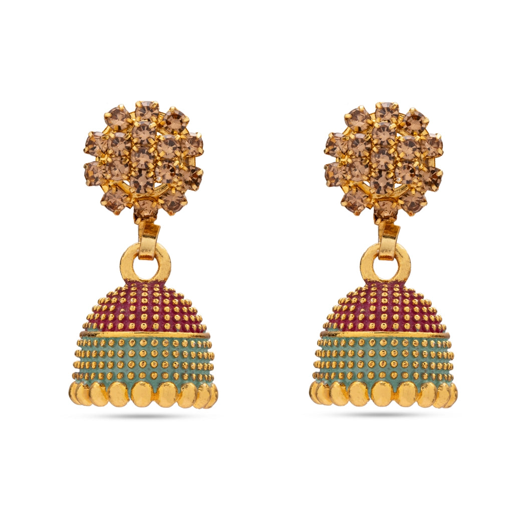 Aaina Aura Festive Duo Jhumkas